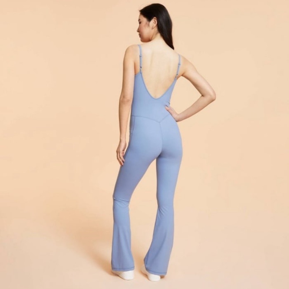 Elegant Blue Jumpsuit